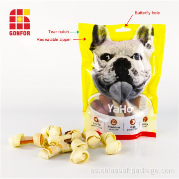 Stand Up Pouch Doypack para comida para perros